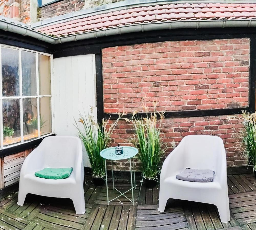 L'Echappee Belle - Terrasse 25M2 - Centre Ville - Lit Queen Size แซ็ง-ก็องแต็ง ภายนอก รูปภาพ