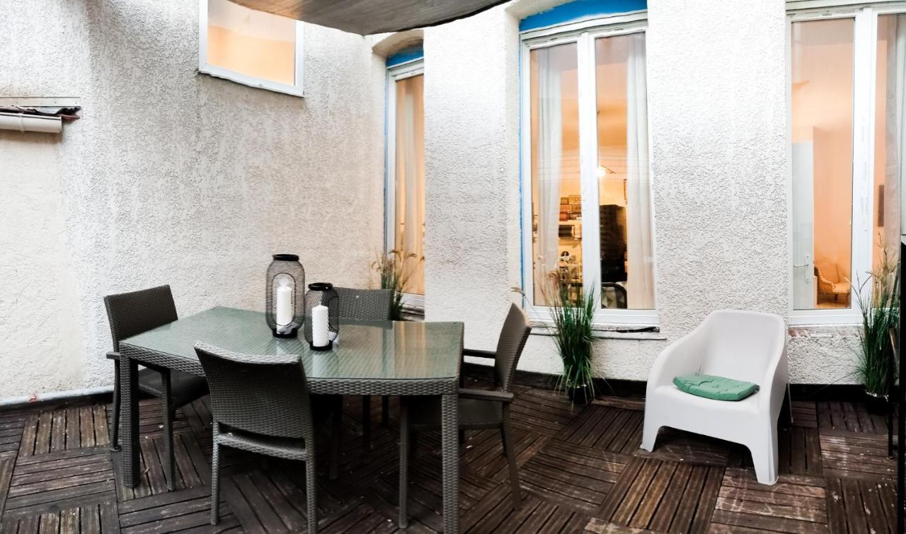 L'Echappee Belle - Terrasse 25M2 - Centre Ville - Lit Queen Size แซ็ง-ก็องแต็ง ภายนอก รูปภาพ