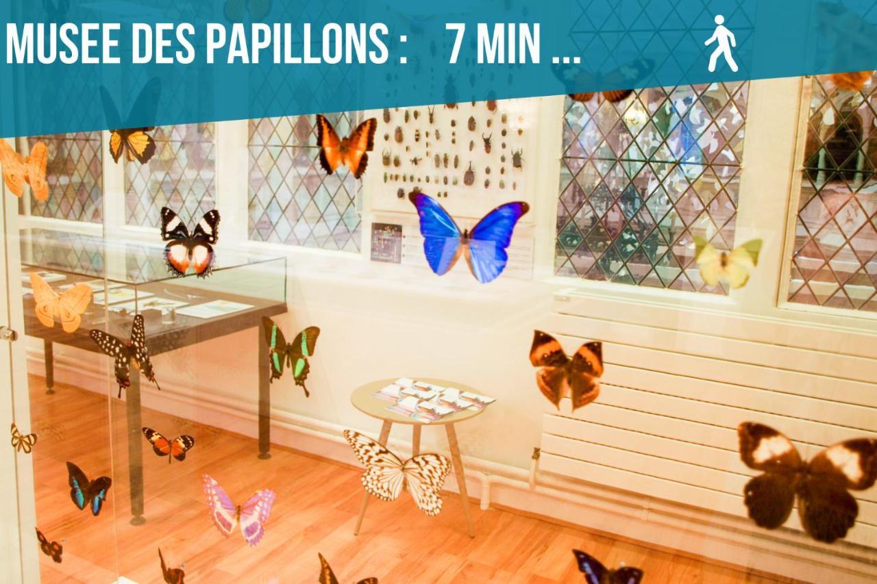 L'Echappee Belle - Terrasse 25M2 - Centre Ville - Lit Queen Size แซ็ง-ก็องแต็ง ภายนอก รูปภาพ
